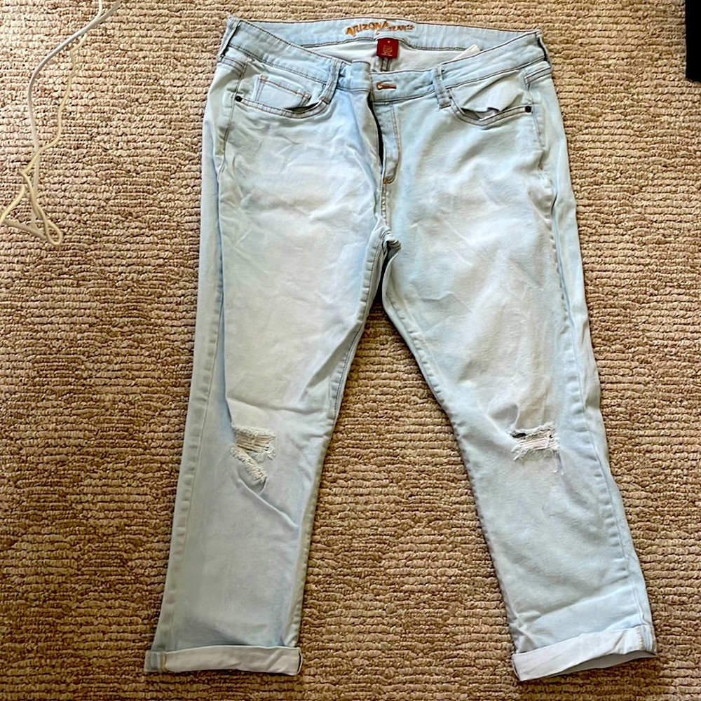 Light blue jeans